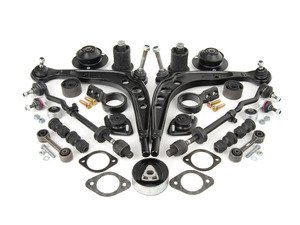ES#1892317 - E30SUSREF3-KT - Complete Front & Rear Suspension Rebuild Kit  - Complete suspension refresh - front and rear. Select upgraded OE and aftermarket components will make it better than new! - Assembled By ECS - BMW