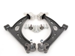 ES#2919035 - 1K0407151ACSKT1 - Front Control Arm Service Kit - Featuring Vaico front control arms/ball joints with necessary hardware - Assembled By ECS - 