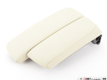 ES#84049 - 51167155629 - Split Center Armrest - Lemon Dakota Leather - Featuring a sliding driver's side armrest - Genuine BMW - BMW