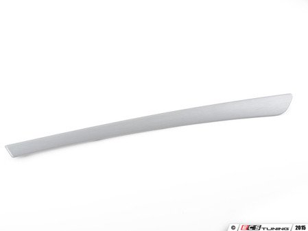 ES#100549 - 51418044689 - Front Door trim - left - Aluminum shadow brushed - Genuine BMW - BMW