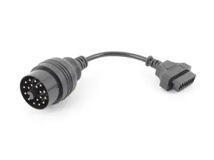 BMW round 20 Pin to 16 pin OBD II Connector