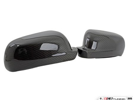 ES#2992114 - 014300ECS06A-04 - MK4/B5 Passat - Carbon Fiber Mirror Cap Set - (NO LONGER AVAILABLE) - Add a unique, lightweight look to your ride - ECS - 