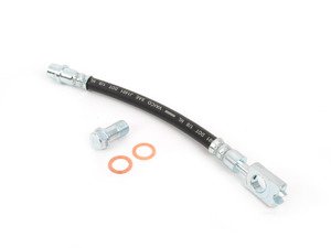 ES#2892258 - 8E0611775J - Rubber Brake Hose - Priced Each - Hose between the rear brake line & the rear calipers - Vaico - Volkswagen