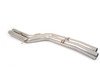 ES#2998946 - MSAU570REP - Center Silencer Replacement Assembly - Center muffler bypass pipes for 4.0T Milltek Systems - Milltek Sport - Audi