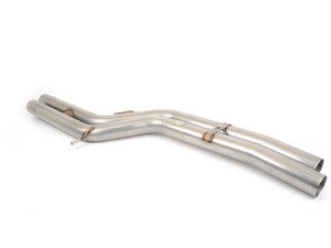 ES#2998946 - MSAU570REP - Center Silencer Replacement Assembly - Center muffler bypass pipes for 4.0T Milltek Systems - Milltek Sport - Audi