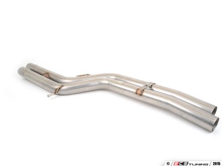 ES#2998946 - MSAU570REP - Center Silencer Replacement Assembly - Center muffler bypass pipes for 4.0T Milltek Systems - Milltek Sport - Audi