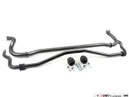 ES#3536874 - 72257-2 -  Performance Front & Rear Sway Bar Kit - Includes front adjustable (32mm) and rear (24mm) adjustable sway bars with required bushings - H&R - Audi