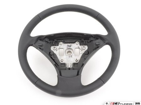ES#54026 - 32346774456 - Steering Wheel Leather - Black - Genuine BMW - BMW