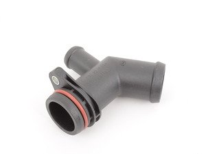 ES#2552622 - 079121147C - Water Pump Union  - Connects water pump module to the coolant output flange - Genuine Volkswagen Audi - Audi