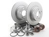 ES#2762927 - 33416760056KT - Rear Hub Conversion Kit - Reduces rear hub offset by 10mm to increase wheel choices - Assembled By ECS - BMW