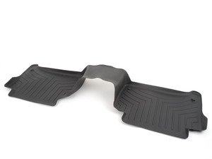 ES#2837599 - 441512 - Rear Second Row FloorLiner DigitalFit - Black - Laser measured for perfect fitment and ultimate protection against moisture and debris - WeatherTech - Audi