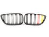 ES#2973056 - 015737ECS04A - Blackout Grille Set - German Flag - Add style and individuality to your BMW in minutes! - ECS - 