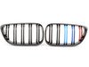 ES#2973054 - 015737ECS03A - Blackout Grille Set - Tri-Color - (NO LONGER AVAILABLE) - Add style and individuality to your BMW in minutes! - ECS - BMW