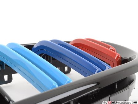 ES#2973054 - 015737ECS03A - Blackout Grille Set - Tri-Color - (NO LONGER AVAILABLE) - Add style and individuality to your BMW in minutes! - ECS - BMW