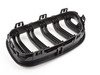 ES#2973052 - 015737ECS01A - F22 Dual Slats Blackout Grille Set - Matte Black - Add style and individuality to your BMW in minutes! - ECS - BMW