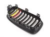 ES#2973087 - 007968ECS01A - Blackout Grille Set - German Flag  - (NO LONGER AVAILABLE) - Add style and individuality to your 3 Series in minutes! - ECS - BMW