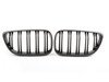 ES#2973052 - 015737ECS01A - F22 Dual Slats Blackout Grille Set - Matte Black - Add style and individuality to your BMW in minutes! - ECS - BMW