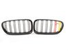 ES#2973088 - 007971ECS01A - Blackout Grille Set - German Flag - (NO LONGER AVAILABLE) - Add style and individuality to your 5 Series in minutes! - ECS - BMW