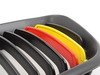 ES#2973061 - 007961ECS02A - Blackout Grille Set - German Flag - (NO LONGER AVAILABLE) - Add style and individuality to your BMW in minutes! - ECS - 
