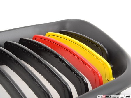 ES#2973061 - 007961ECS02A - Blackout Grille Set - German Flag - (NO LONGER AVAILABLE) - Add style and individuality to your BMW in minutes! - ECS - 