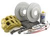 ES#2999151 - 341136466KT - ECS 6-Piston Front Big Brake Kit (325x25) - Give your BMW incredible stopping power - featuring 1-piece cross-drilled and slotted ECS V5 coated rotors. - Assembled By ECS - BMW