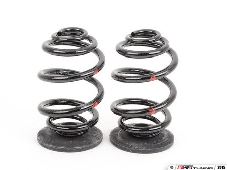 ES#59050 - 33539061510 - E30 M3 Rear coil spring set - Includes lower spring pads - Genuine BMW - BMW