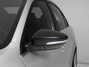 ES#2992112 - 014300ECS02A-04 - MK6 Jetta / CC - Carbon Fiber Mirror Cap Set - (NO LONGER AVAILABLE) - Add a unique, lightweight look to your ride - ECS - 