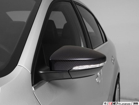 ES#2992112 - 014300ECS02A-04 - MK6 Jetta / CC - Carbon Fiber Mirror Cap Set - (NO LONGER AVAILABLE) - Add a unique, lightweight look to your ride - ECS - 
