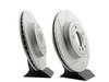 ES#2999152 - 341136467KT - ECS 6-Piston Front Big Brake Kit (325x25) - Give your BMW incredible stopping power - featuring 1-piece slotted ECS V5 coated rotors. - Assembled By ECS - BMW