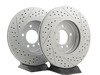 ES#2999151 - 341136466KT - ECS 6-Piston Front Big Brake Kit (325x25) - Give your BMW incredible stopping power - featuring 1-piece cross-drilled and slotted ECS V5 coated rotors. - Assembled By ECS - BMW