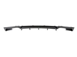 ES#2918441 - 012196ecs11a - M Performance Style Diffuser - Quad Exhaust - Elegant dynamics that blend seamlessly with the design of the rear bumper - ECS - BMW
