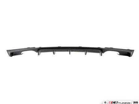ES#2918441 - 012196ecs11a - M Performance Style Diffuser - Quad Exhaust - Elegant dynamics that blend seamlessly with the design of the rear bumper - ECS - BMW
