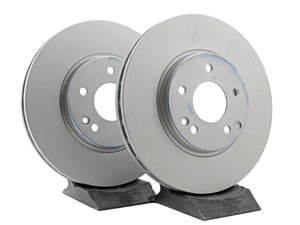ES#2598529 - 2104212512KT3 - Front Brake Rotors - Pair - Does not include brake rotor securing screws - ATE - Mercedes Benz
