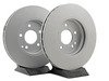 ES#2598529 - 2104212512KT3 - Front Brake Rotors - Pair - Does not include brake rotor securing screws - ATE - Mercedes Benz