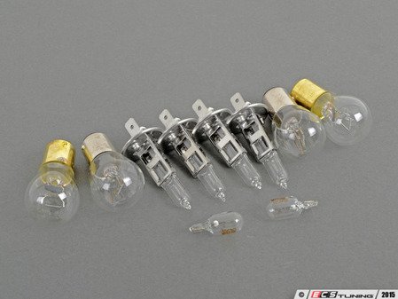 ES#2952359 - N0177612kKT - Bulb Refresh Kit - Complete set of head light and tail light bulbs - Assembled By ECS - Volkswagen