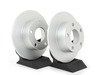 ES#1899335 - 8e0698014 - Rear Brake Service Kit - Includes Meyle Rotors & ECS DD23 ceramic pads. - Assembled By ECS - Volkswagen