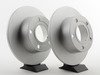 ES#2855153 - 4a0615601aaKT - Rear Brake Rotors - Pair (245x10) - Restore the stopping power in your vehicle - ATE - Audi Volkswagen