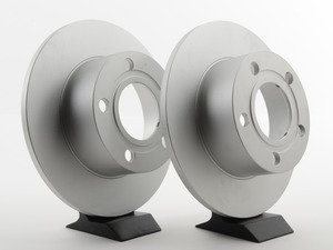 ES#2855153 - 4a0615601aaKT - Rear Brake Rotors - Pair (245x10) - Restore the stopping power in your vehicle - ATE - Audi Volkswagen