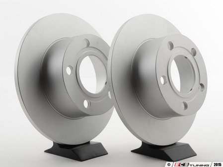 ES#2855153 - 4a0615601aaKT - Rear Brake Rotors - Pair (245x10) - Restore the stopping power in your vehicle - ATE - Audi Volkswagen
