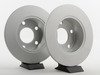 ES#2855153 - 4a0615601aaKT - Rear Brake Rotors - Pair (245x10) - Restore the stopping power in your vehicle - ATE - Audi Volkswagen