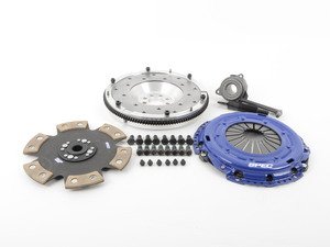 ES#2575789 - SV874-281AKIT - Stage 4 Clutch Kit - Aluminum Flywheel (9lbs) - Ultimate street clutch, 6-puck disk holds up to 500 FT LBS TQ - Spec Clutches - Volkswagen