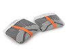 ES#64046 - 36110154477 - Snow Sock Traction Aid - Pair - (NO LONGER AVAILABLE) - Fits over your front wheels for extra traction in snow - Genuine MINI - 