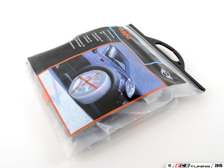 ES#64046 - 36110154477 - Snow Sock Traction Aid - Pair - (NO LONGER AVAILABLE) - Fits over your front wheels for extra traction in snow - Genuine MINI - 