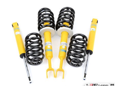 ES#2983853 - 46-188502 - Bilstein B12 Pro-Kit Suspension System - Expertly matched performance Eibach Pro-line lowering springs and Bilstein shock/strut package for a dramatic increase in performance handling. World-famous Bilstein quality with a limited lifetime warranty! - Bilstein - Audi