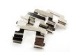 ES#2960483 - 104.13861 - Posi Quiet Semi-Metallic Rear Brake Pad Set - Semi-metallic formula for consistent braking. Includes shims. - Centric - Audi