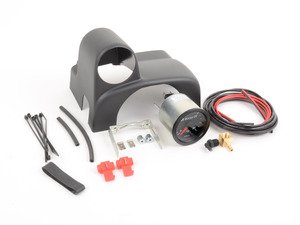 ES#4273 - VD0BGKTDIWOSPOD - VDO Boost Gauge Kit With Offset Steering Column Pod - (NO LONGER AVAILABLE) - Great combination, specifically designed for TDI's. Places boost gauge on left side of steering column - Assembled By ECS - 