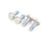 ES#2623292 - 4Z7615601KT2 - Rear Brake Service Kit - Featuring Pilenga rotors and ECS DD23 "Daily Driver" ceramic pads. - Assembled By ECS - Audi
