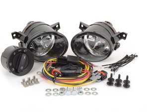 ES#2837422 - 1K0998019KKT - Fog Light Kit - Non Projector - Fog lamp kit for customers who already have fog grilles - Assembled By ECS - Volkswagen