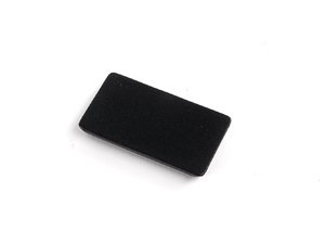ES#81716 - 51162492136 - Blank Switch Plate - Priced Each - Covers the switch openings in the rear of the center console. - Genuine BMW - BMW