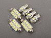 ES#2622772 - E39TINTKT2 - LED Overhead Lighting Kit - Touring - Transform your dome lamp lighting with these new LED bulbs from Ziza - ZiZa - BMW